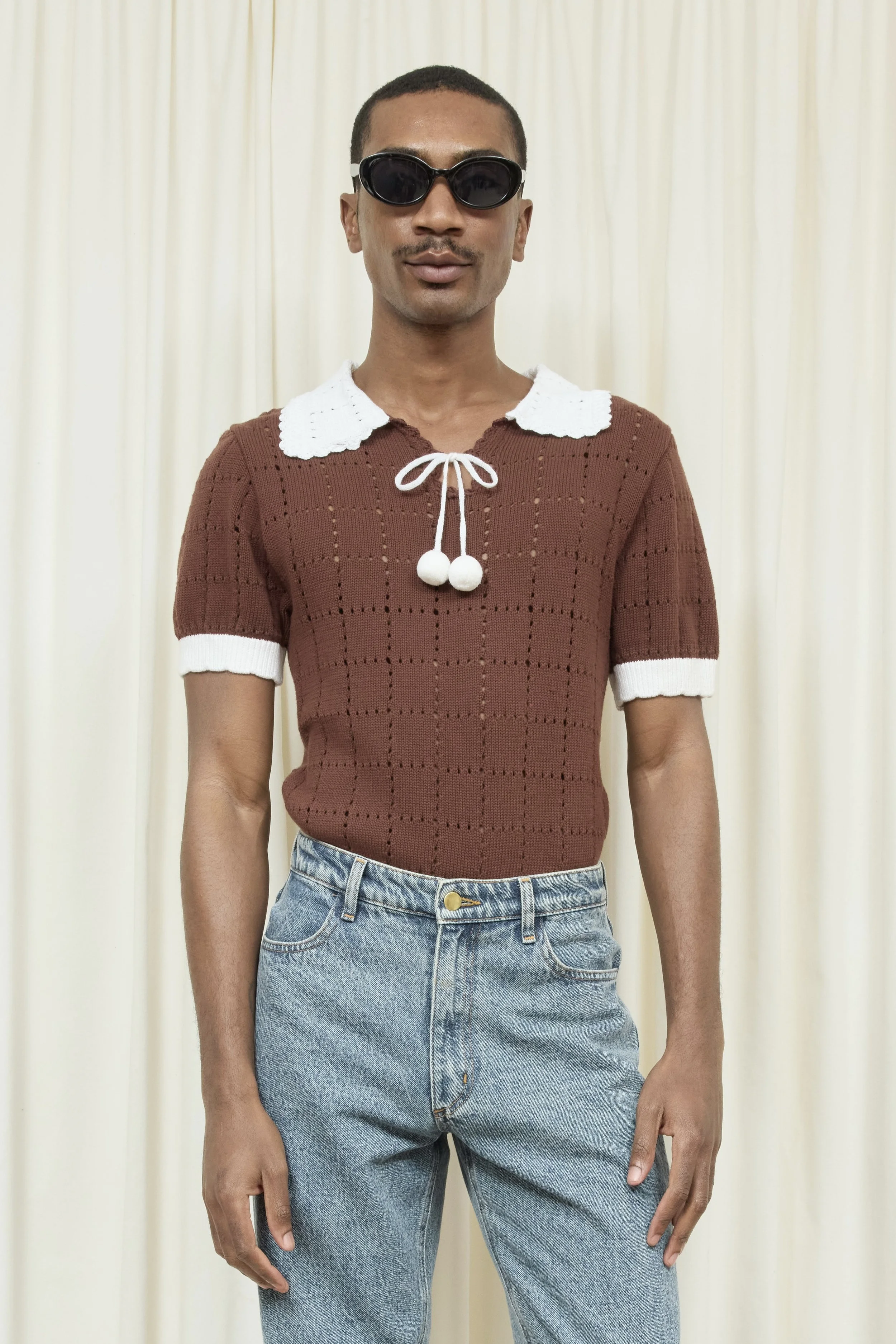 Simone Sheer Organza Pussybow Blouse — Tanner Fletcher